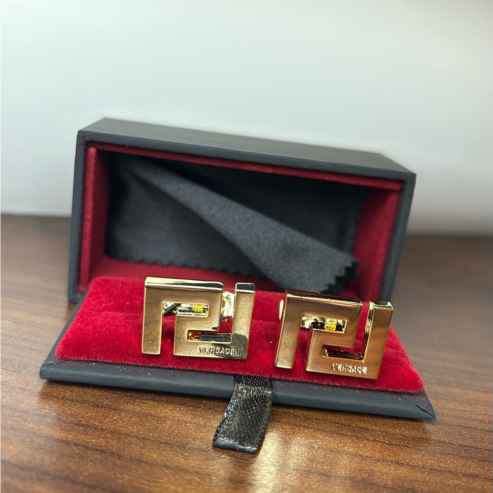 Versace Gold Cufflinks